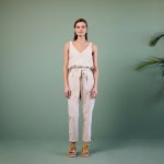 Ashley Pants Natural Tencel Blend - 40