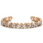 DESTINY Grace Bracelet With Swarovski Crystals - Rose