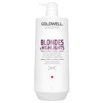 Goldwell Dualsenses Blondes & Highlights Anti-yellow Conditioner - 1000ML - Beauty Online