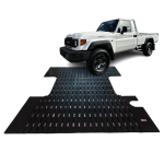 Toyota Landcruiser Single Cab Rubber Load Bin Mat