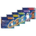 Nexgard Spectra For Dogs - 3 Pack 3.6-7.5KG Small Yellow