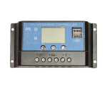 Pwm Solar Charge Controller 10A 12V-24V Lcd Display For Smart Home