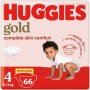 Huggies Jumbo Unisex Gold Disposable Nappies Size 4 2 X 66'S