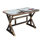 Dining Table Glass Top Paris Picture