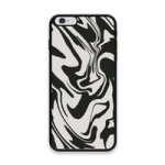 Custom Printed Tpu Cases - Apple Iphone 6 Plus Apple Iphone 6S Plus & 39 Black Swirl& 39 By