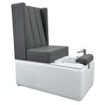 Duchess Pedi Station Grey & White