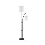 LED Floor Standing Lamp Black & White