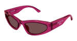 Sunglasses Womens In Burgundy Violet BB0387S-003 - Burgundy Onesize
