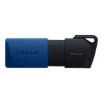 Kingston 64GB USB 3.2 GEN1 Datatraveler Exodia M Black Blue