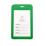 Name Badge Hard Plastic 54X85 10 Green