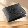 1PC Men's New Fashion Wallet Large Capacity Coin Purse Multi Card Slot Card Case With Zipper Coin Pocket Money Clip