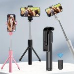 Wireless Selfie Stick Multi-functional Tripod Selfie Stick Extended Remote Control Mobile Phone Holder Live Streaming Tripod Mul