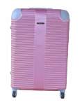 Smte 1 Piece Hard Outer Shell Luggage 23 Pink With Keychain