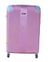 Smte 1 Piece Hard Outer Shell Luggage 23 Pink With Keychain
