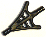 Parts Weapon Web Effect Two Branches Bars On Each End 36083F - Black