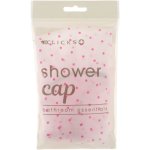 Clicks Polka Dot Pink Shower Cap