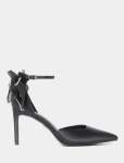 Dana Diamante Bow Court Heel - 41 Black