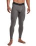 Men's Ua Coldgear Armour Leggings - Charcoal Light Heather / Md