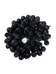 Premium Decorative Black Glass Pebbles Glossy Round Vase Fillers Aquarium