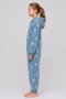 Kiddies Printed Hooded Winter Hooded Onesie Pyjama 3 To 14 Years