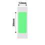 NB173 - - D11 / D101 / D110 / H1S - 12X30MM - 210 Bright Green Labels