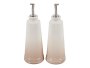 Le Creuset Angular Stoneware Oil & Vinegar Carafes Set Of 2 Meringue