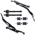 6PC K80328 K80327 EV299 K90123 Front Lower Control Arm Tie Rod Sway Bar Suspension Kit For Honda Civic 1992-1995 Replacement For