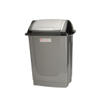 50L Sq Rect Liftbin Silver