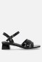 Plum Hattie Block Heel - Black