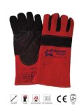 Pioneer Tough G98 Black red Air Cusioned Welding Glove 35CM Double Layer Fully Kevlar