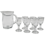 Liqueur 7 Pcs Set 6 Glasses & Decanter