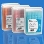 200PCS Toothpick Double-ended Interdental Brushes Deep Cleaning Interdental Brush For Proper Oral Care Portable Disposable Hygie