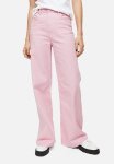 Wide Twill Trousers - Light Pink