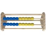 2 Row Wooden Abacus
