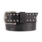 Women’s Rockin’ Rose Studded Genuine Leather Belt