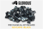 Glorious Mechanical Keyboard Keycaps Black