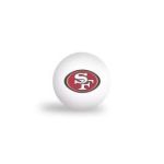 San Francisco 49ERS Ping Pong Balls - 6 Pack