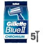 Gillette Blue II Regular Lubrastrip Disposable Razer 5 Razers