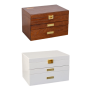 European Style Solid Wood Jewelry Box Large Capacity A