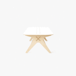 Collaboration Table - Matt White Top