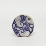 NA0100 Printed Wooden Knob Indi Pattern