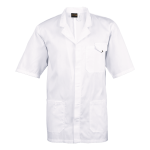 All-purpose Short Sleeve Lab Coat Lab-all White 5XL