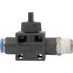 Aircraft Pu Hose Fitting Valve 6mm X 1 4'm