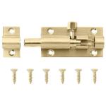 Barrel Bolt Straight 50MM Brass