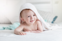 Hooded Towel - Blue Stripe