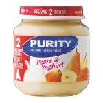 Purity 2ND Foods Pears & Yogurt Pears & Yogurt 125 Ml