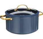 Dansup 96574 Pot With Lid 3 L Capacity Cast Iron Non-stick