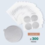Coffee Accessories Foil Compatible For Nespresso 300PCS Foils