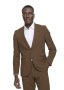 Tobacco Slim Fit Bi-stretch Suit Jacket