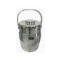 2L Vacuum Insulated Stainless Steel Food Flask With 3 Containers And Handle